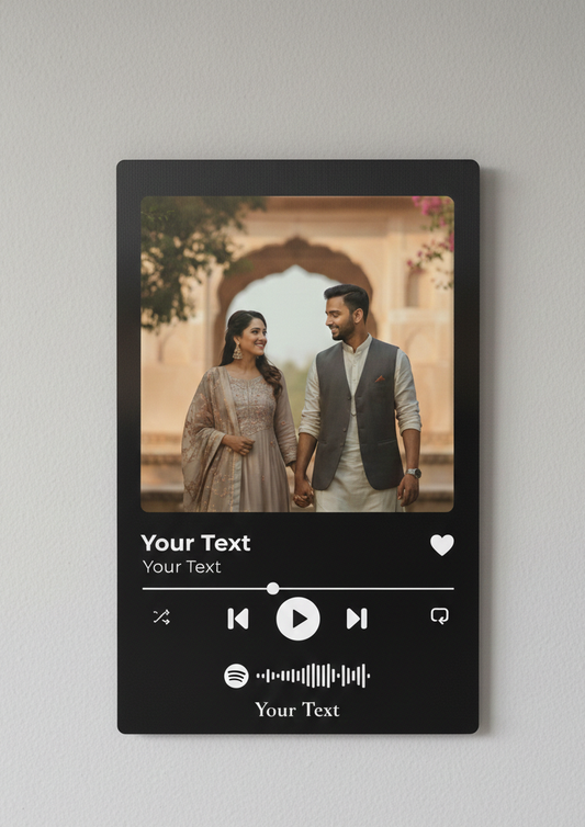 Spotify Custom Metal Poster