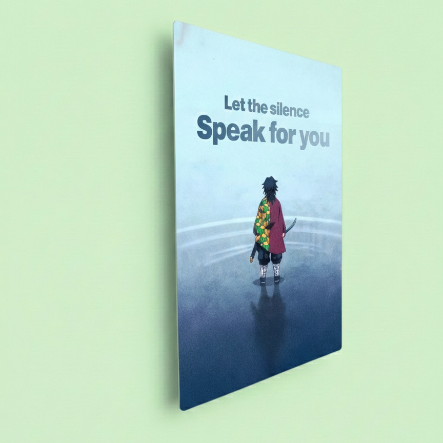 Let the Silence Speak for You Demon Slayer